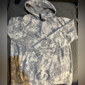 Lululemon Athletica Beige and Gray Hoodie